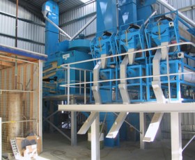 Stationary Seed Cleaning Plant
