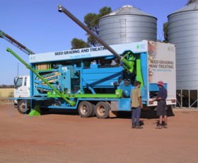 Cab Chassis Mobile Seed Grader